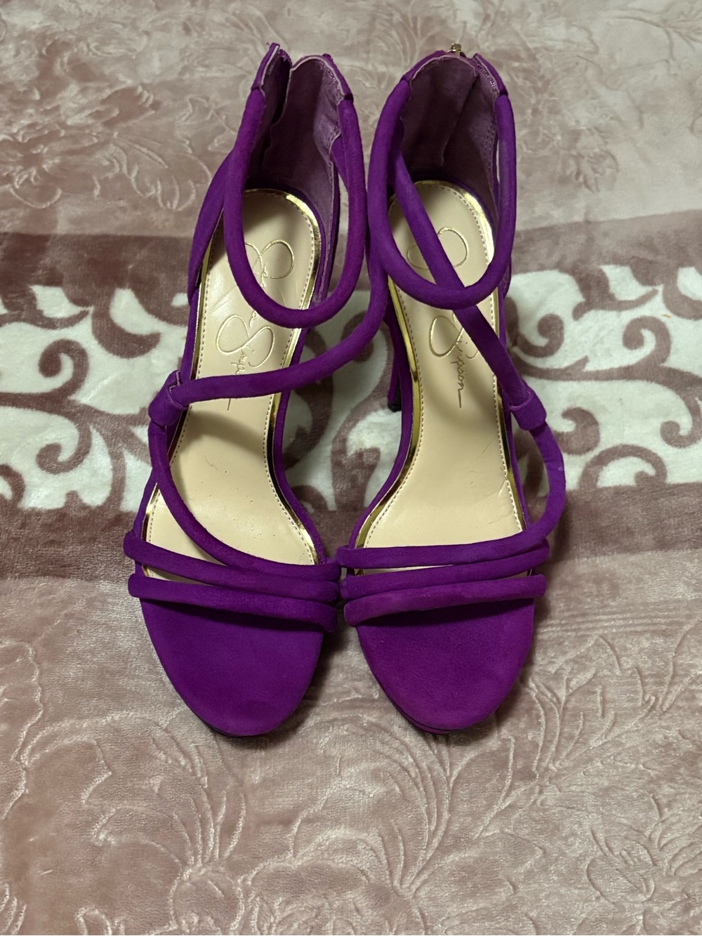 Jessica Simpson Violet Strappy High Heel Sandals